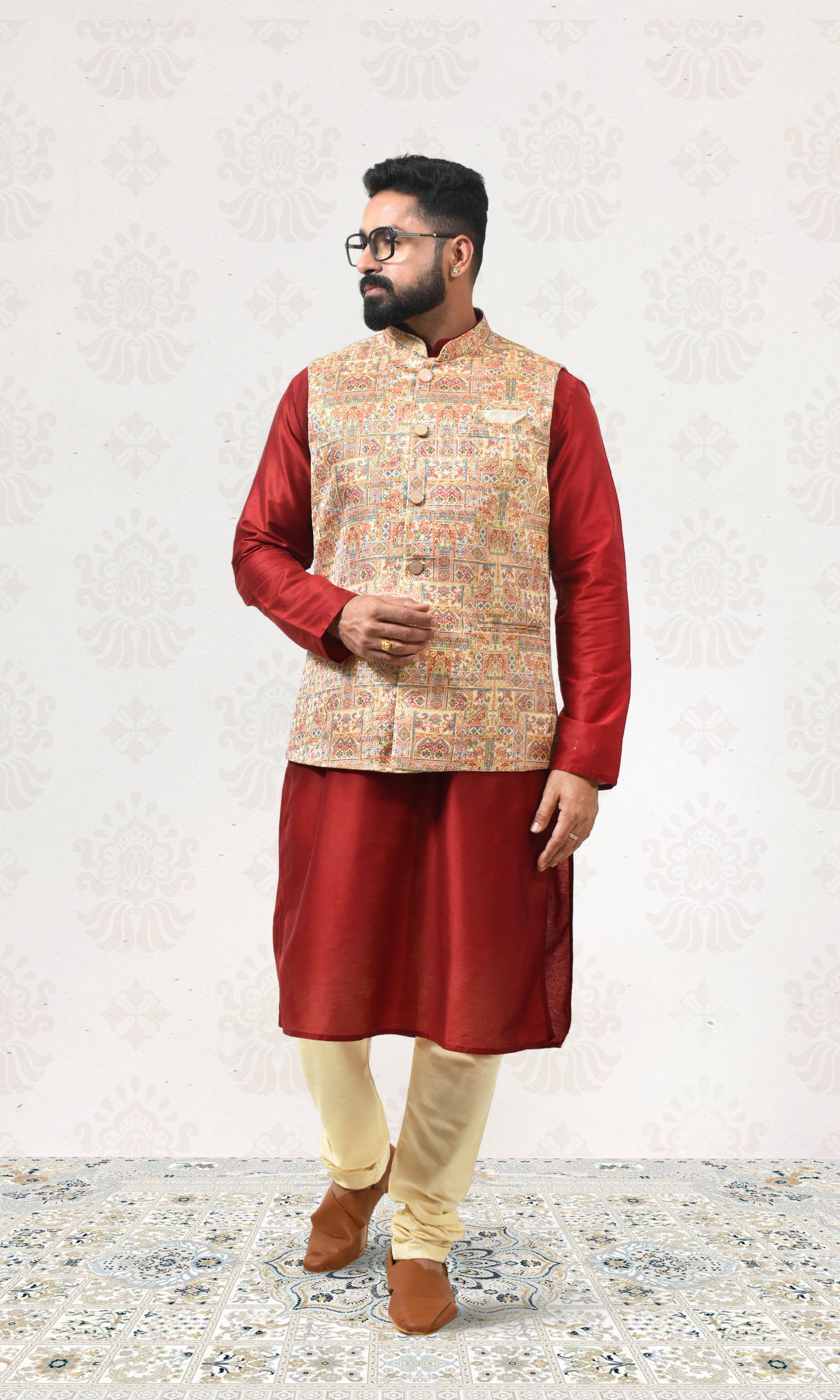 Grand Antique Jacket with Royal Heritage Charm