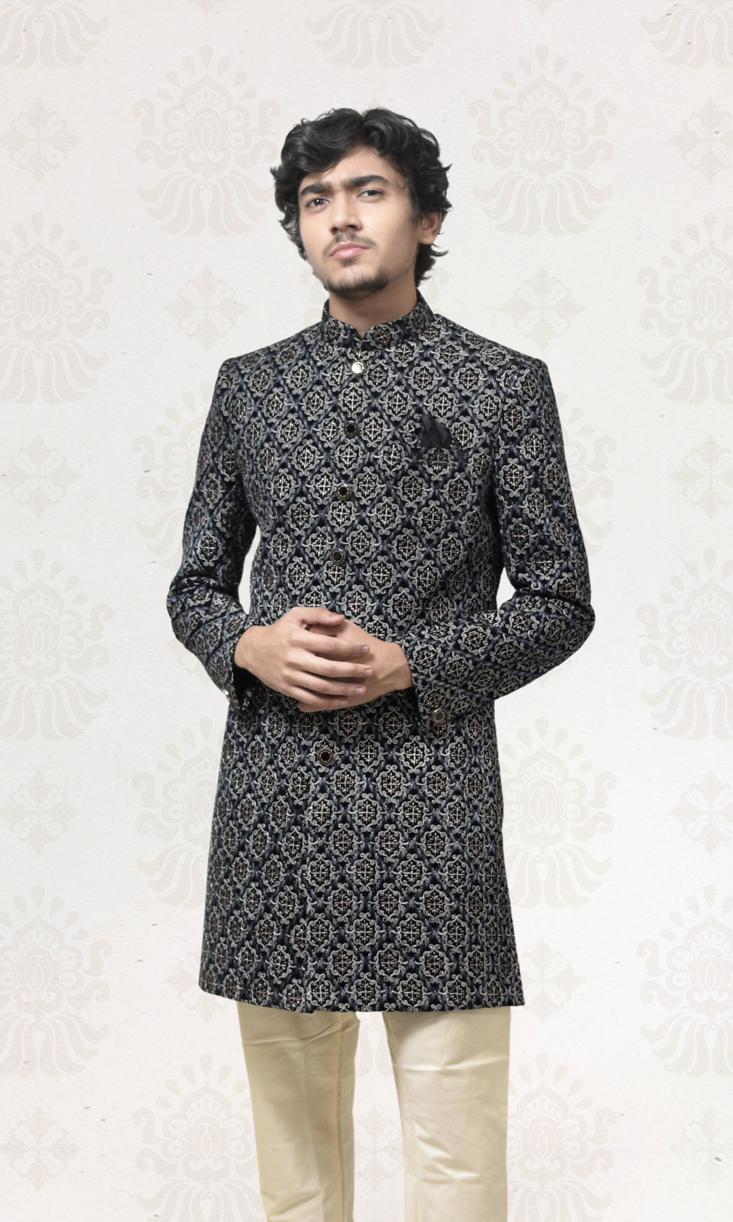 Twilight Opulence Indo-Western with Enchanted Filigree Detailing