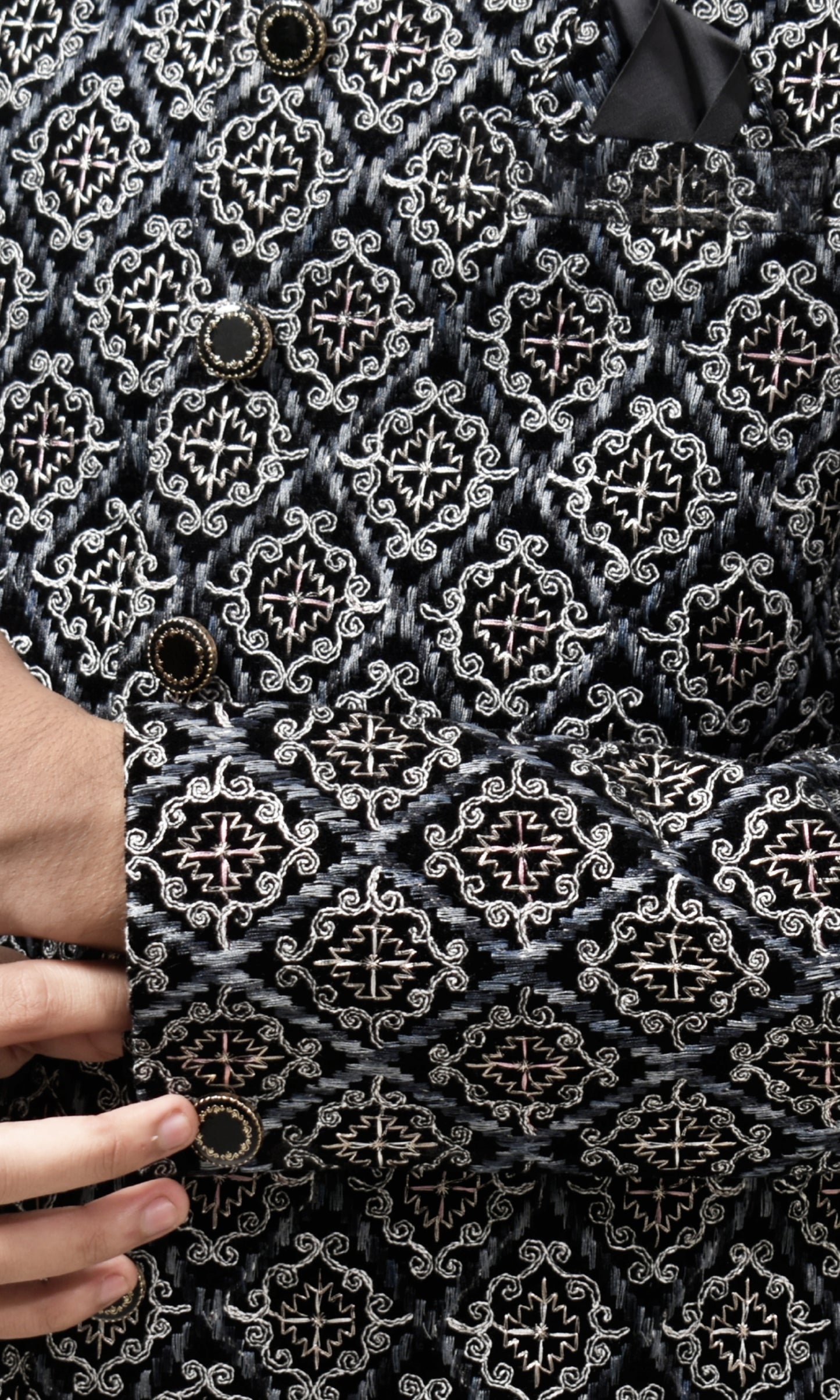 Twilight Opulence Indo-Western with Enchanted Filigree Detailing