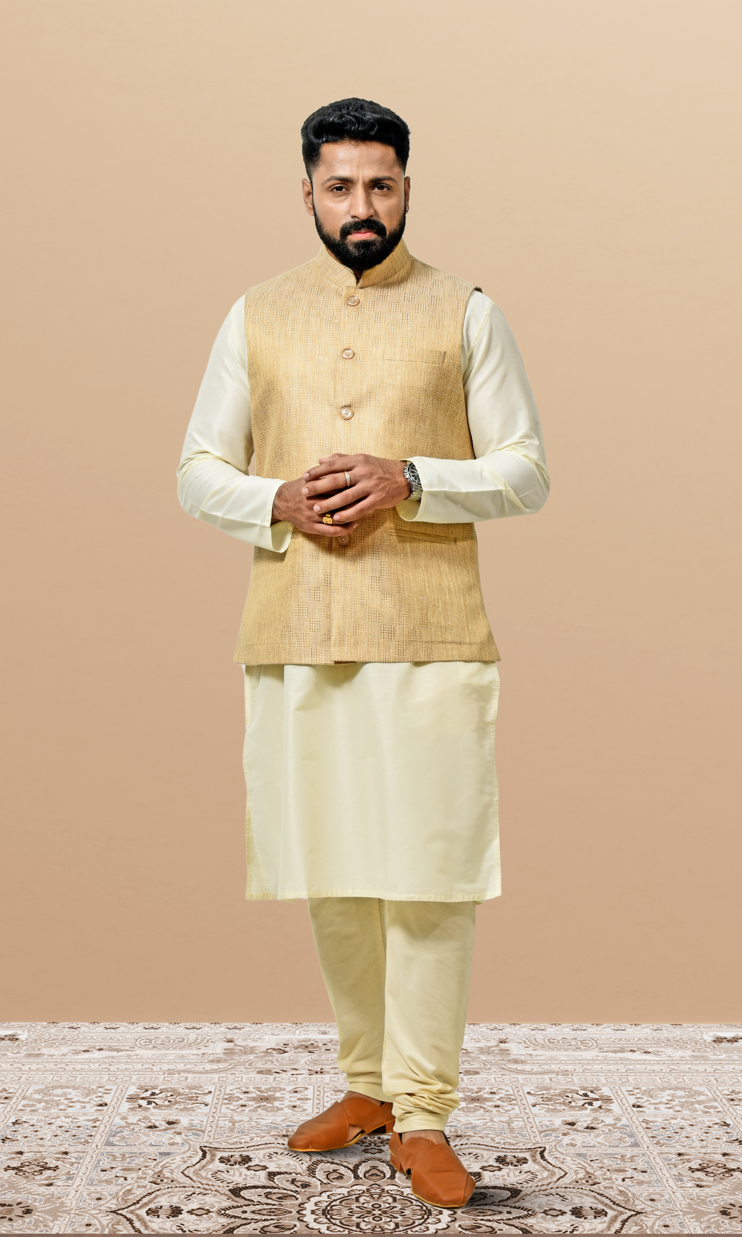 Golden Dune Jacket with Classic Heritage Texture
