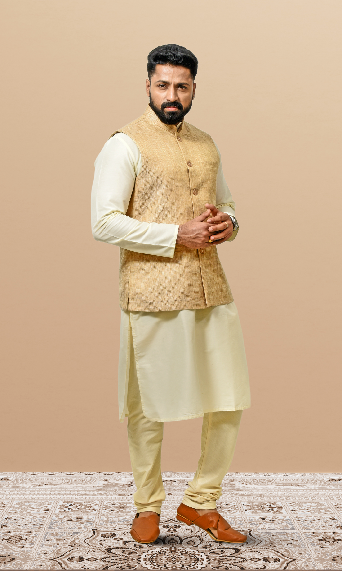 Golden Dune Jacket with Classic Heritage Texture
