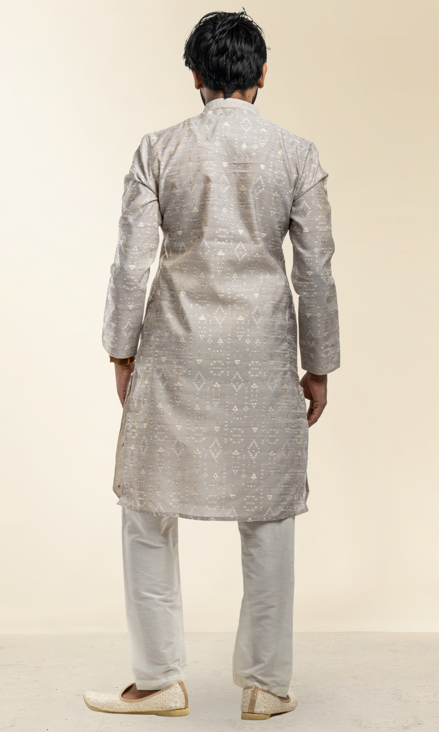 GREY WARLI ART INSPIRED KURTA