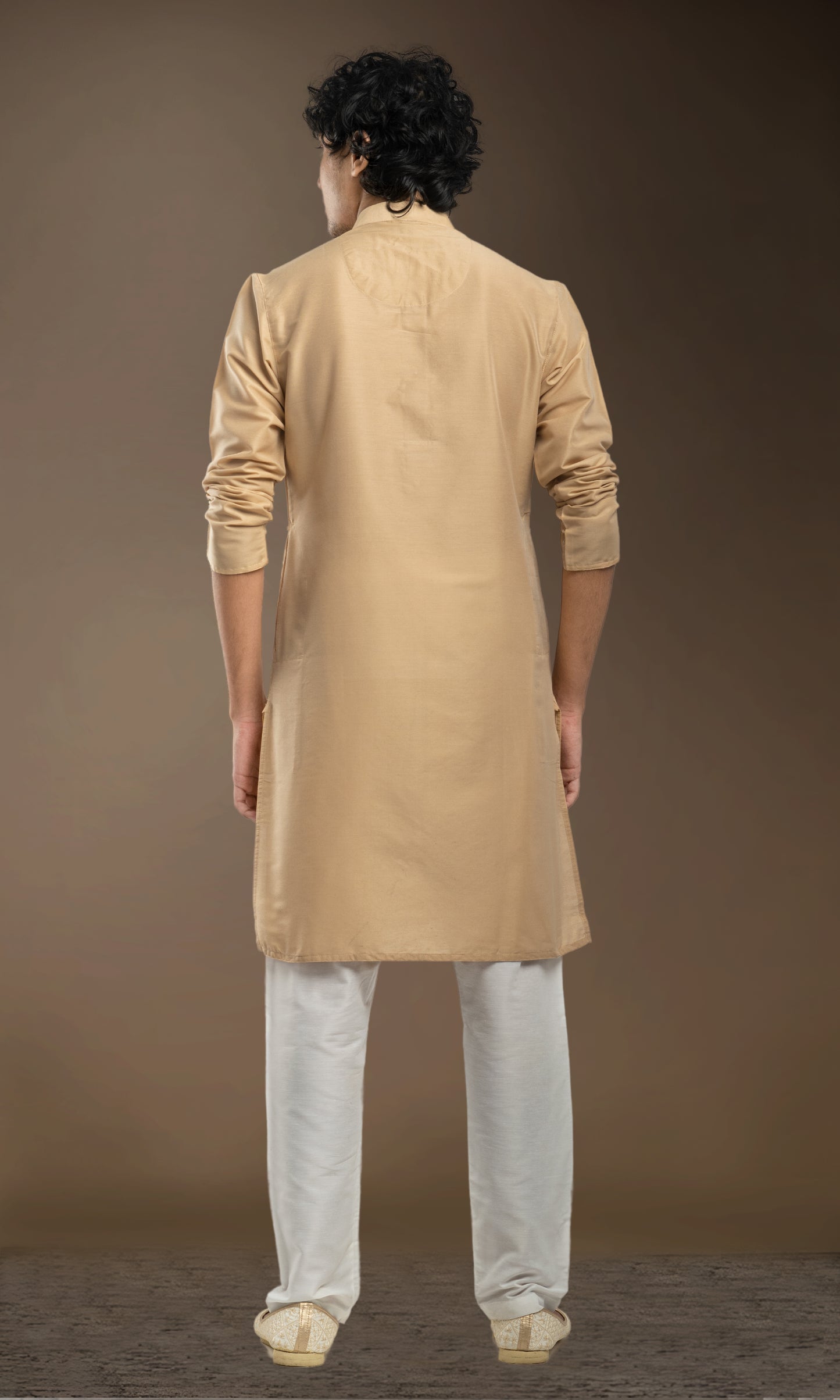 BISCUIT BEIGE  SOLID KURTA