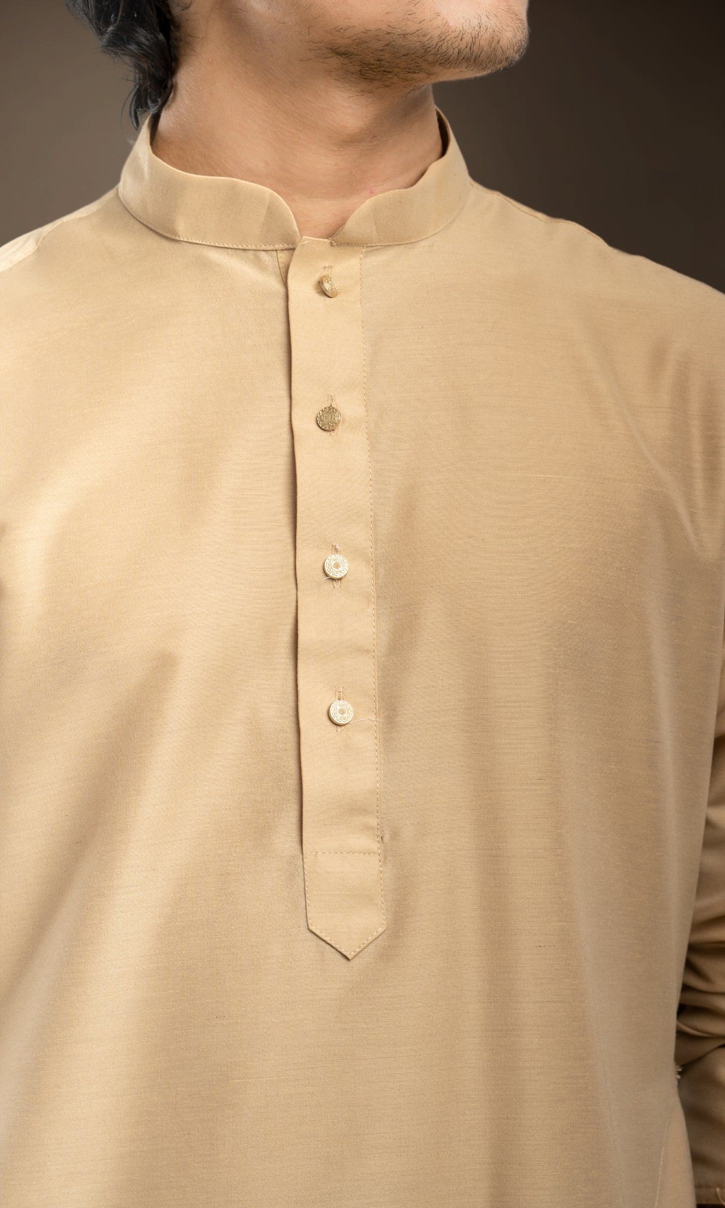 BISCUIT BEIGE  SOLID KURTA